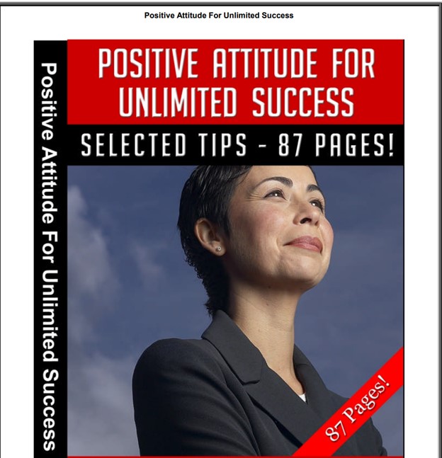 Positive Attitude for Unlimited Success