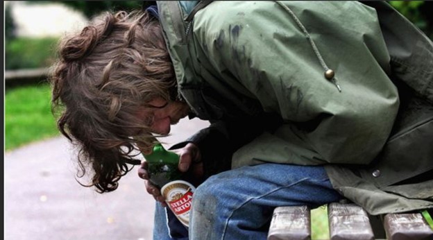 Homeless And Alcohol